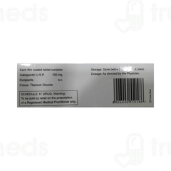 Gabalent 100 Tablet 10 Gabalent 100 Tablet 10
