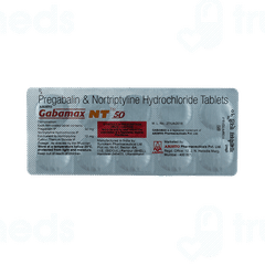 Gabamax Nt 50/10 MG Tablet 10
