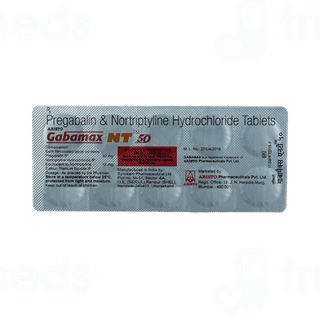 Gabamax Nt 50/10 MG Tablet 10