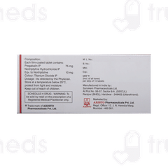 Gabamax Nt 75/10 MG Tablet 10