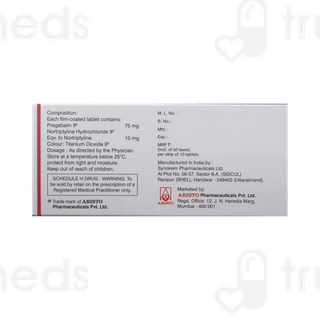 Gabamax Nt 75/10 MG Tablet 10