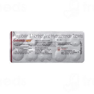 Gabamax Nt 75/10 MG Tablet 10