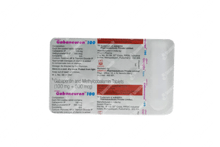 Gabaneuron 100 Tablet 10