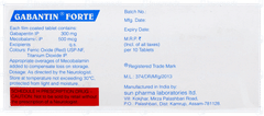 Gabantin Forte Tablet 10 Gabantin Forte Tablet 10