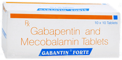 Gabantin Forte Tablet 10 Gabantin Forte Tablet 10