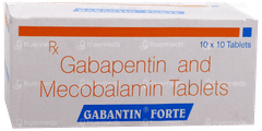 Gabantin Forte Tablet 10 Gabantin Forte Tablet 10