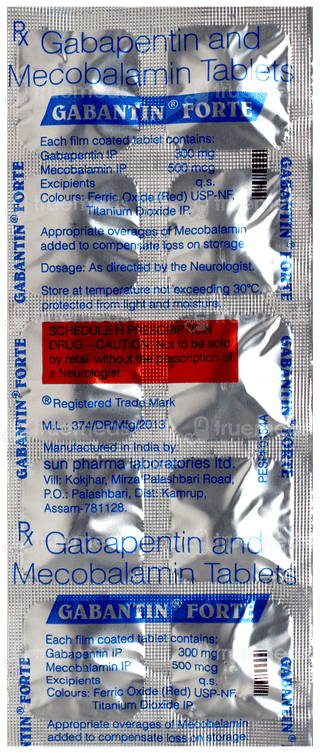 Gabantin Forte Tablet 10