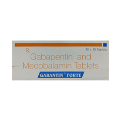 Gabantin Forte Tablet 10 Gabantin Forte Tablet 10