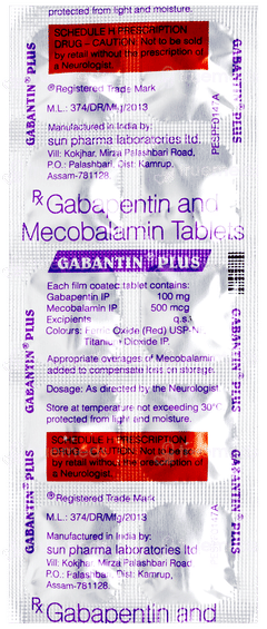 Gabantin Plus Tablet 10