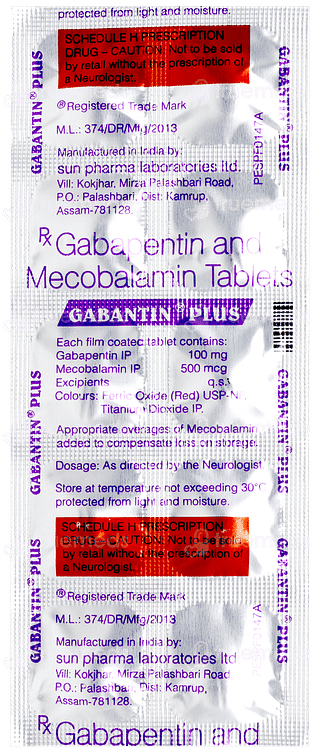 Gabantin Plus Tablet 10