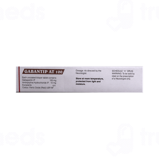 Gabantip At 100/10 MG Tablet 10
