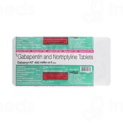 Gabanyl Nt 400/10 MG Tablet 10 Gabanyl Nt 400/10 MG Tablet 10