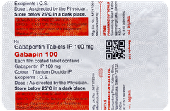 Gabapin 100 Tablet 15 Gabapin 100 Tablet 15