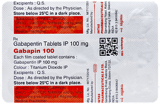 Gabapin 100 Tablet 15