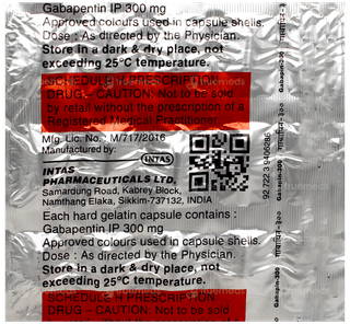 Gabapin 300 Capsule 15