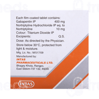 Gabapin Nt Tablet 15