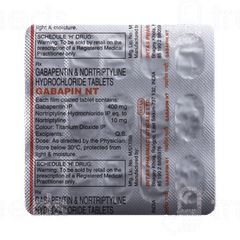 Gabapin Nt Tablet 15