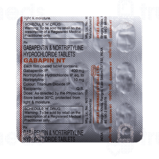 Gabapin Nt Tablet 15