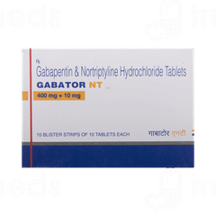Gabator Nt 400/10 MG Tablet 10