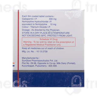 Gabator Nt 400/10 MG Tablet 10