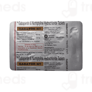 Gabator Nt 400/10 MG Tablet 10