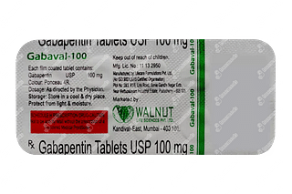 Gabaval 100 MG Tablet 10