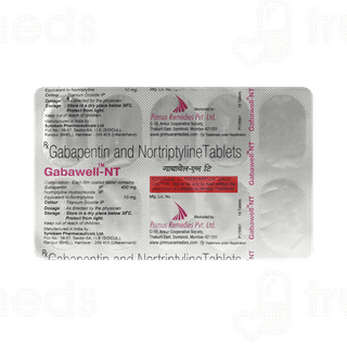 Gabawell Nt 400/10 MG Tablet 10