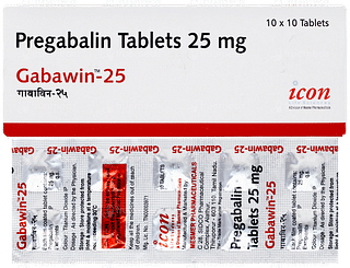 Gabawin 25 Tablet 10
