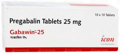 Gabawin 25 Tablet 10