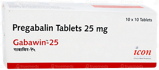 Gabawin 25 Tablet 10