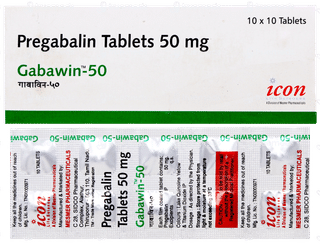 Gabawin 50 Tablet 10