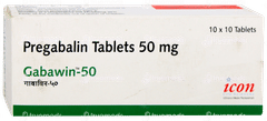 Gabawin 50 Tablet 10