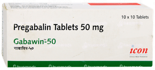 Gabawin 50 Tablet 10