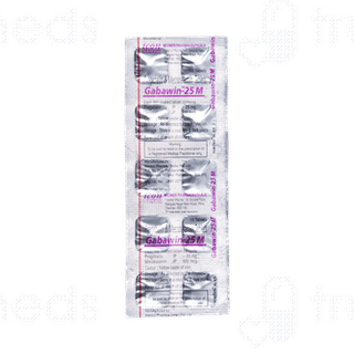 Gabawin 25 M Tablet 10