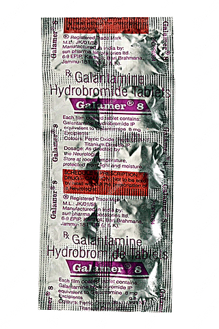 Galamer 8 MG Tablet 10