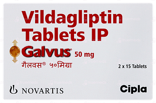 Galvus 50mg Tablet 15