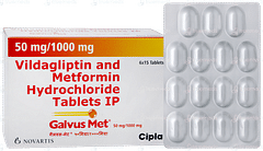 Galvus Met 50mg/1000mg Tablet 15