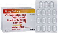 Galvus Met 50mg/500mg Tablet 15