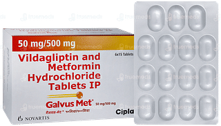 Galvus Met 50mg/500mg Tablet 15