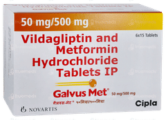 Galvus Met 50mg/500mg Tablet 15 Galvus Met 50mg/500mg Tablet 15