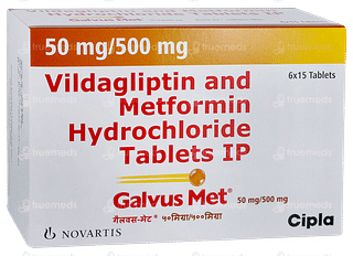 Galvus Met 50mg/500mg Tablet 15