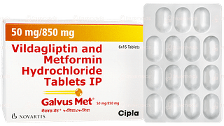 Galvus Met 50mg/850mg Tablet 15
