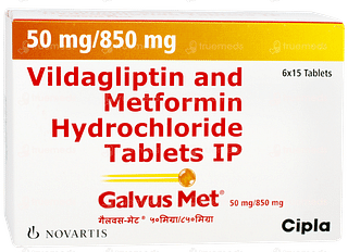 Galvus Met 50mg/850mg Tablet 15