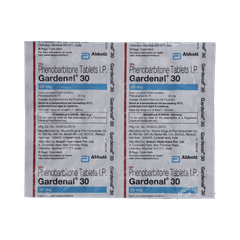 Gardenal 30 MG Tablet 30 Gardenal 30 MG Tablet 30