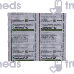 Gardenal 60 MG Tablet 30