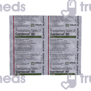 Gardenal 60 MG Tablet 30