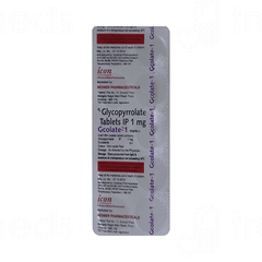 Gcolate 1 Tablet 10