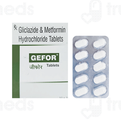 Gefor 80/500 MG Tablet 10 Gefor 80/500 MG Tablet 10