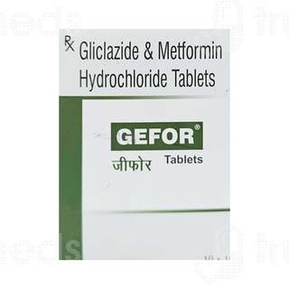 Gefor 80/500 MG Tablet 10