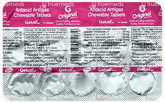 Gelusil Mps Original Mint Flavour Chewable Tablet 15 Gelusil Mps Original Mint Flavour Chewable Tablet 15